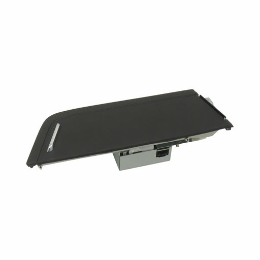 Console Cupholder Door Sliding Black With Black Stitch 14-19 CTS Sedan 23207551-1