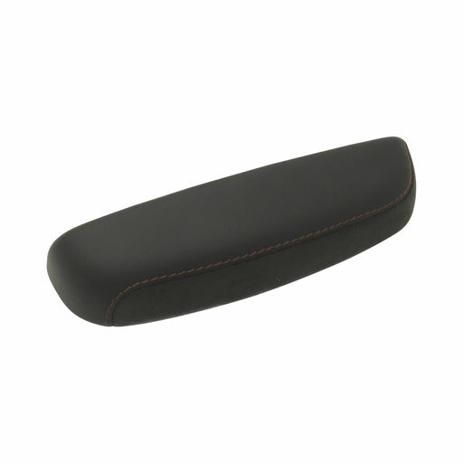 Rear Console Upper Finish Panel Black Suede Red Stitch 2017-19 CTS 84295477-1