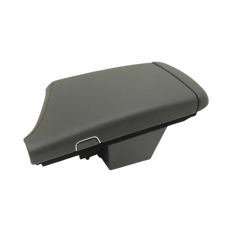 Armrest With Compartment Black Suede Brick Stitch 2017-19 Cadillac CTS 84455626-1