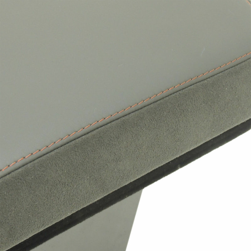 Armrest With Compartment Black Suede Brick Stitch 2017-19 Cadillac CTS 84455626-3