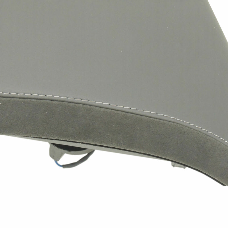 Armrest With Compartment Black Suede Grey Stitch 2014-19 Cadillac CTS 84455623-3