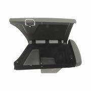 Armrest With Compartment Black Suede Grey Stitch 2014-19 Cadillac CTS 84455623-5