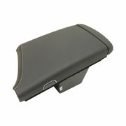 Armrest With Compartment Black Suede Yellow Stitch 2017-19 Cadillac CTS 84455628-1