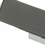 Sliding Console Cupholder Door With Module Black With Brick Stitch 2014-19 CTS-2