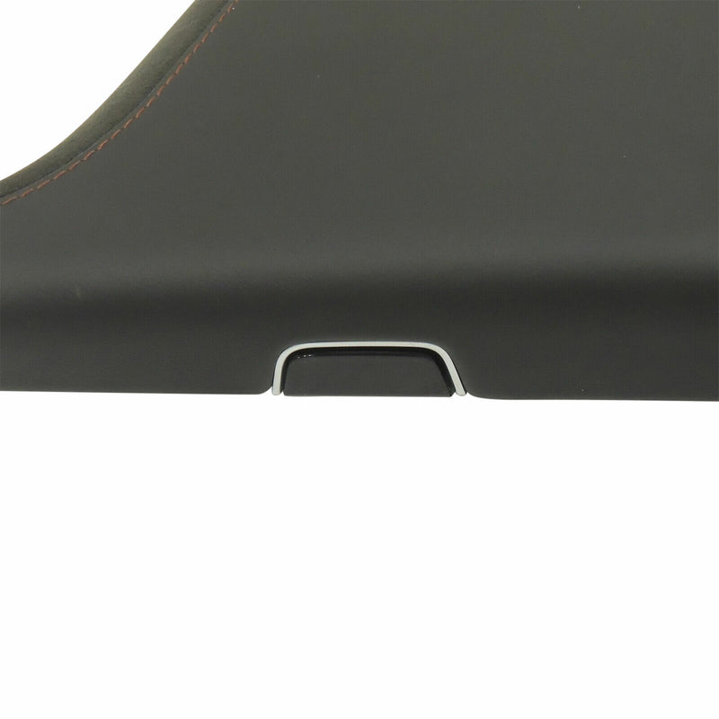 Armrest With Hinge Cover Black Suede Brick Stitch 2017-19 Cadillac CTS 84455626-2