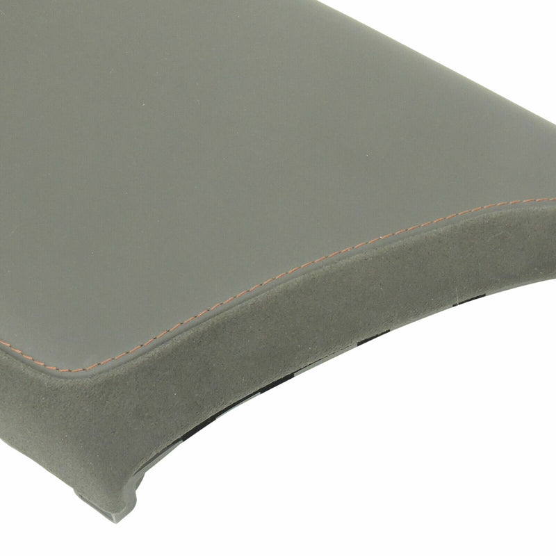 Armrest With Hinge Cover Black Suede Brick Stitch 2017-19 Cadillac CTS 84455626-5