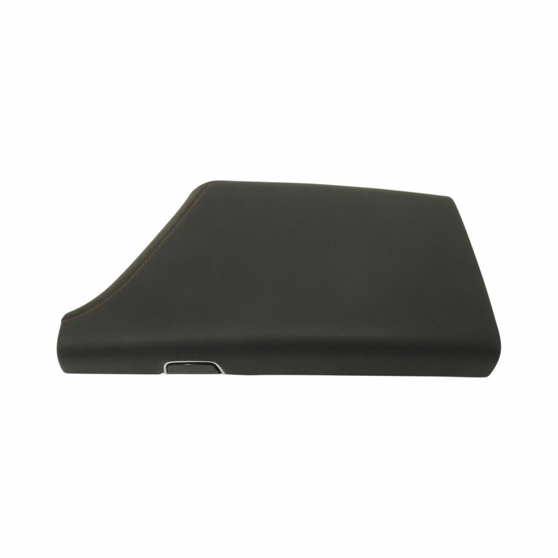 Armrest With Hinge Cover Black Suede Brick Stitch 2017-19 Cadillac CTS 84455626-1