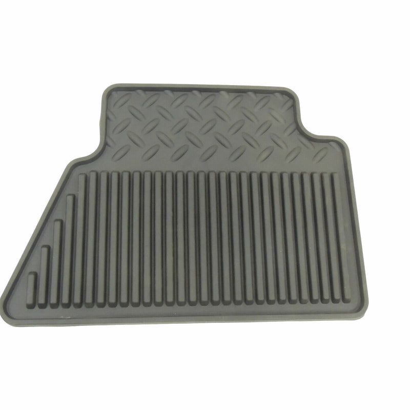 OEM Rear All-Weather Floormats Black Crew Cab 2015-19 Silverado Sierra 19300744-3