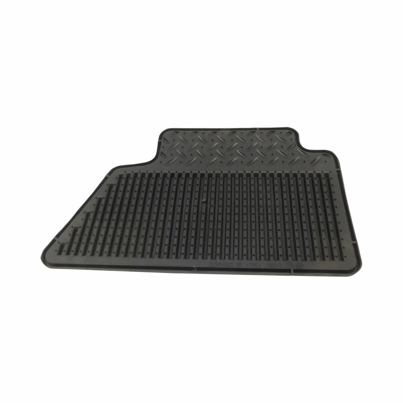 OEM Rear All-Weather Floormats Black Crew Cab 2015-19 Silverado Sierra 19300744-4
