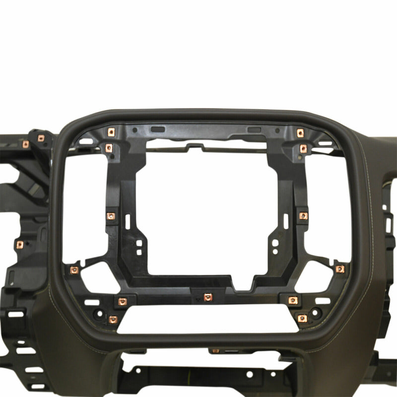 New OEM GM Dash Instrument Panel Cocoa Leather 15-18 Silverado Sierra 23421601-5