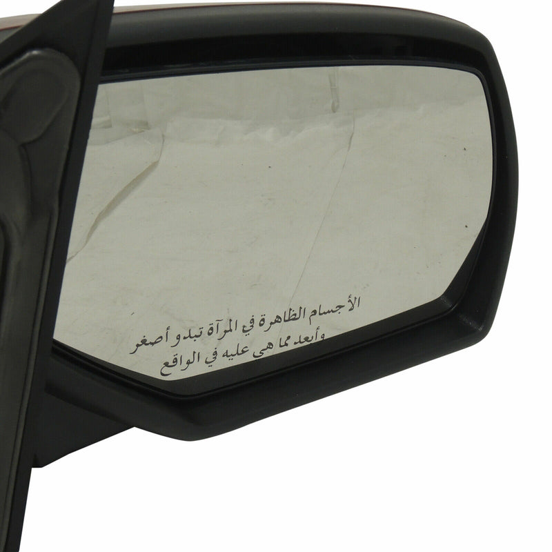 New OEM GM Mirror Right Arabic Text Red GPJ 2015-18 Silverado Sierra 23499739-4