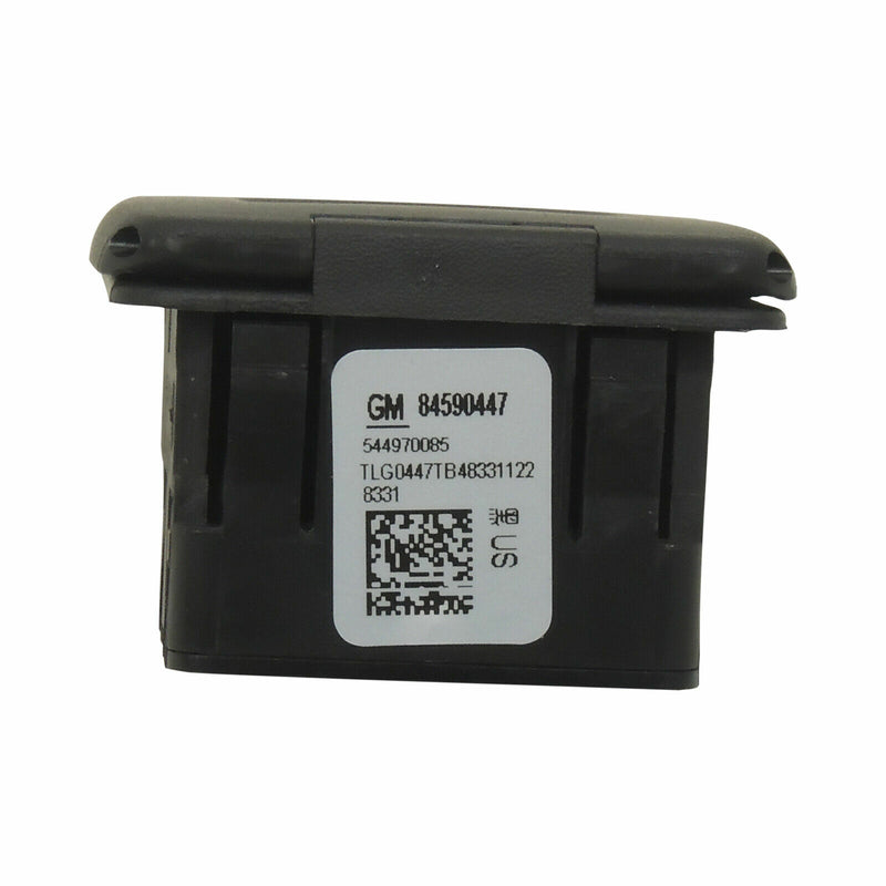 Accessory Power Receptacle Jet Black 2015-18 Silverado Sierra Yukon 84590447-3