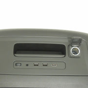 Floor Console Rear Trim Black With Inputs 2015-18 Silverado Sierra 23359464-2