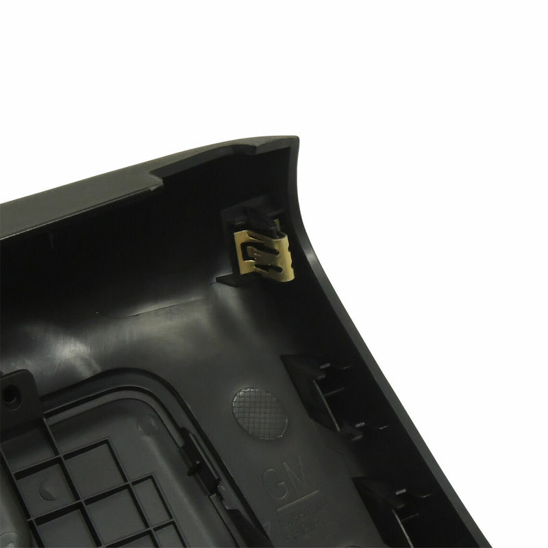 Floor Console Rear Trim Black With Inputs 2015-18 Silverado Sierra 23359464-4