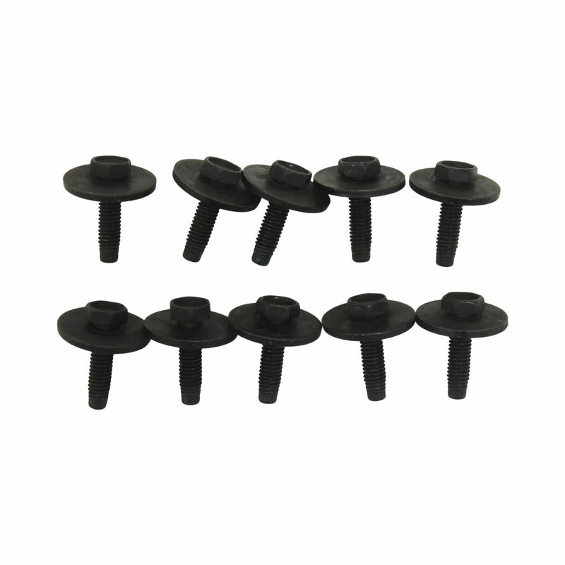 OEM GM Hexagon Head Flat Washer M-Point Bolt 10 Pack M6X1X23 13 11571054-1