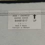 New OEM GM Winter Grille Cover 2020-23 Chevy Silverado 3500 84774161-4