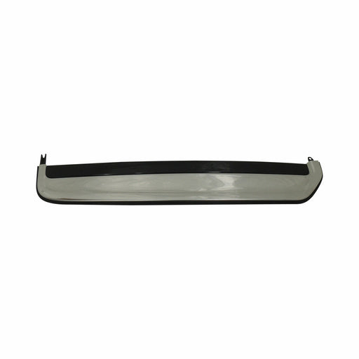 Rear Door Window Frame Applique RH Chrome Piano Black 2020 Sierra HD Crew Cab-1