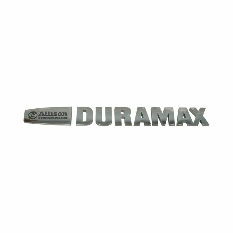 New OEM Duramax Allison Transmission Hood Nameplate Silverado Sierra HD 23453068-1