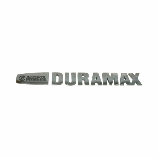 New OEM Duramax Allison Transmission Hood Nameplate Silverado Sierra HD 23453068-1