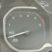 Instrument Cluster Speedometer KPH 4.2 Inch Display UDD 2019 GMC Sierra 84608332-3
