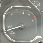 Instrument Cluster Speedometer MPH 4.2 Inch Display UDD 2019 GMC Sierra 84608333-2