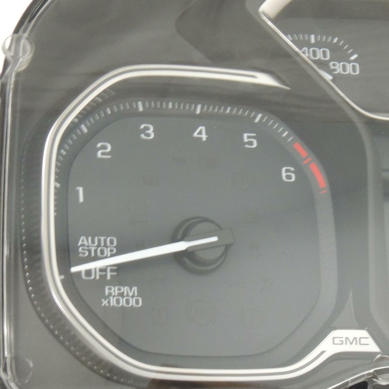 Instrument Cluster Speedometer KPH 4.2 Display 2019 GMC Sierra 1500 84608346-2
