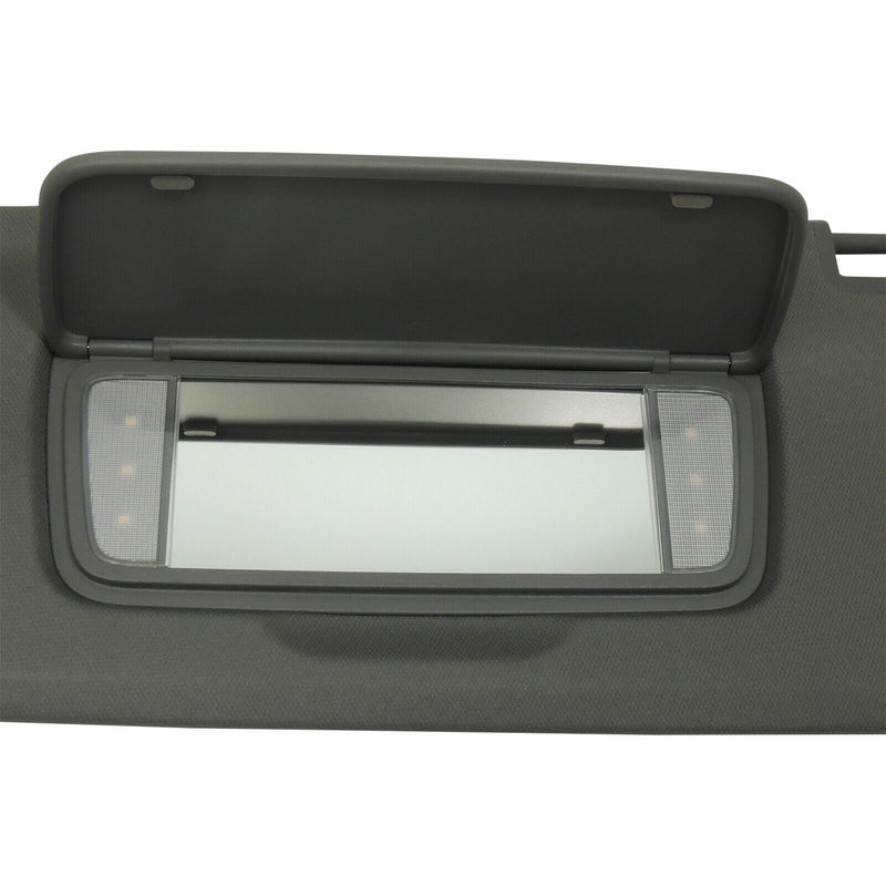 Sunshade Sun Visor LH Dark Ash Gray Lighted 19-23 Silverado Sierra 1500 84637498-2