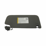 Sunshade Sun Visor Left Dark Gray Lighted 2019-23 Silverado Sierra 1500 84637506-3
