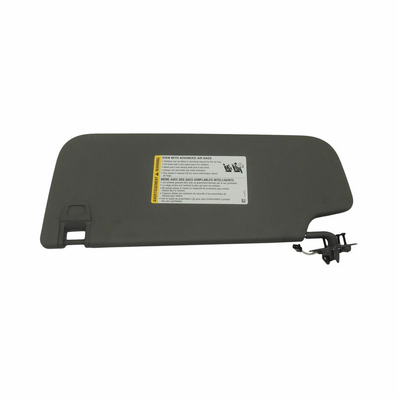 Sunshade Sun Visor RH Dark Gray Lighted 2019-23 Silverado Sierra 1500 84637521-3