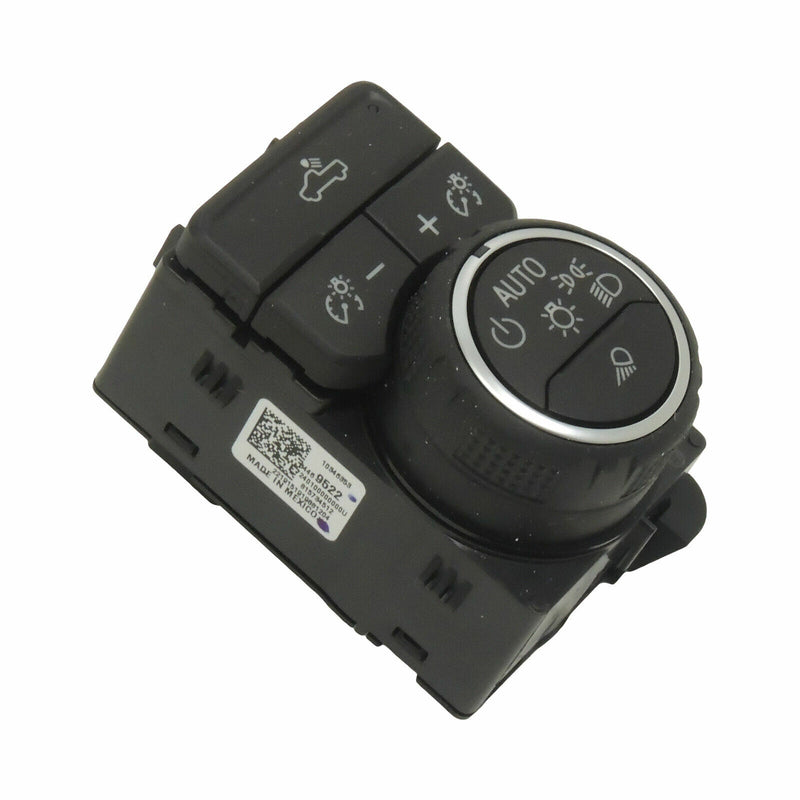 New OEM GM Headlamp Switch 2019 Chevy Silverado 1500 Without Fog Lamps 84469522-2