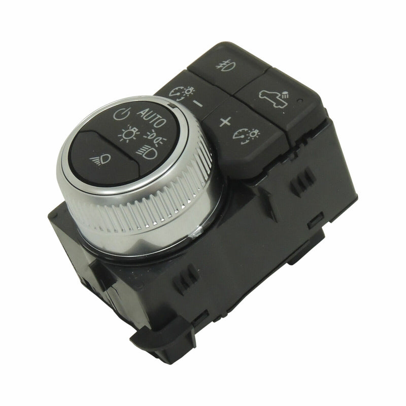 New OEM GM Headlamp Switch 2019-21 GMC Sierra 1500 With Fog Lamps 84469525-2
