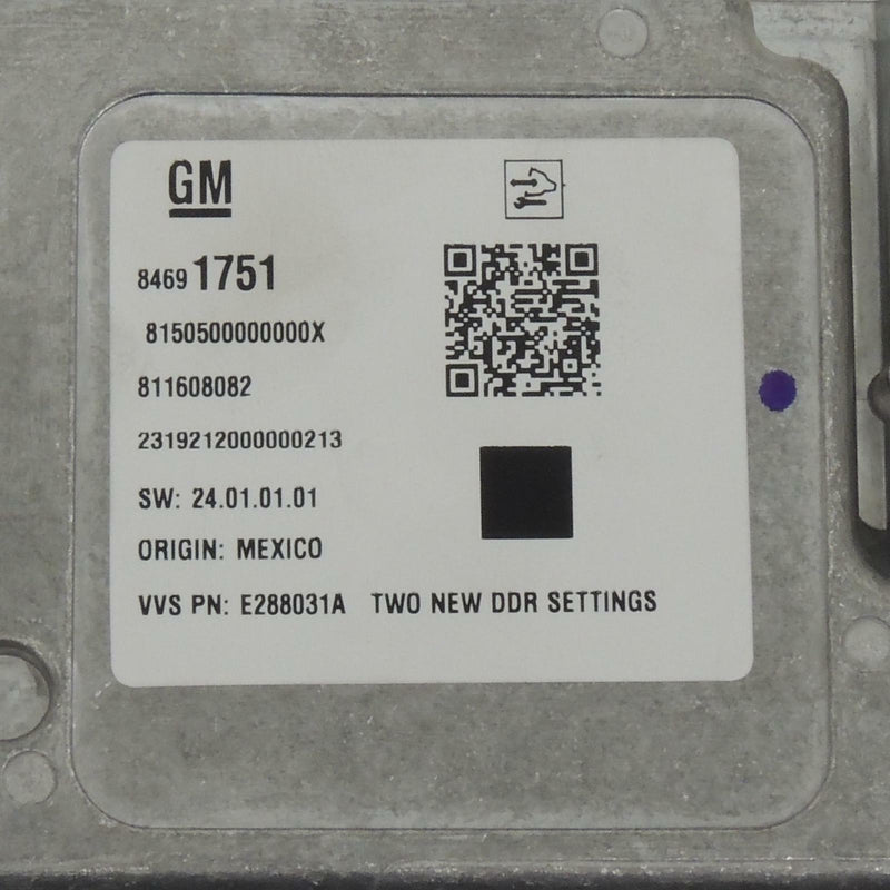 OEM GM Video Processing Module VPM UVI UV2 2019 Silverado Sierra 1500 84691752-4