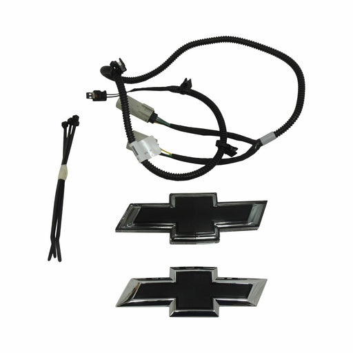 2019 Chevy Cruze LED Lighted Black Grille Emblem Kit with Trunk Emblem 84311419-1