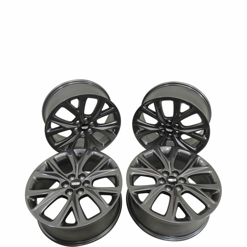 GM Accessory Wheel Set of 4 Midnight Gray Metallic With Center Cap Cadillac XT5-2