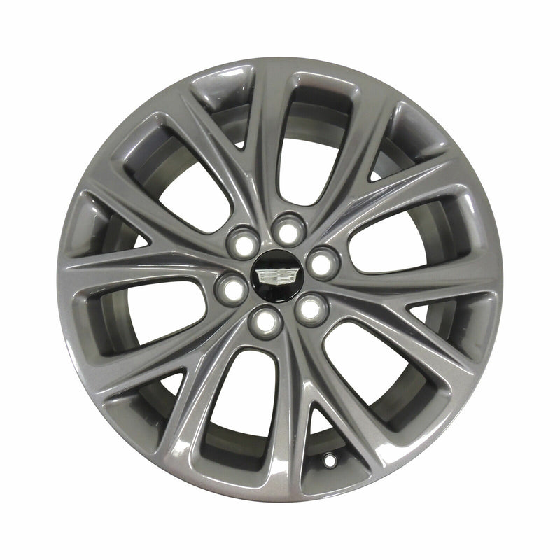 GM Accessory Wheel Set of 4 Midnight Gray Metallic With Center Cap Cadillac XT5-3