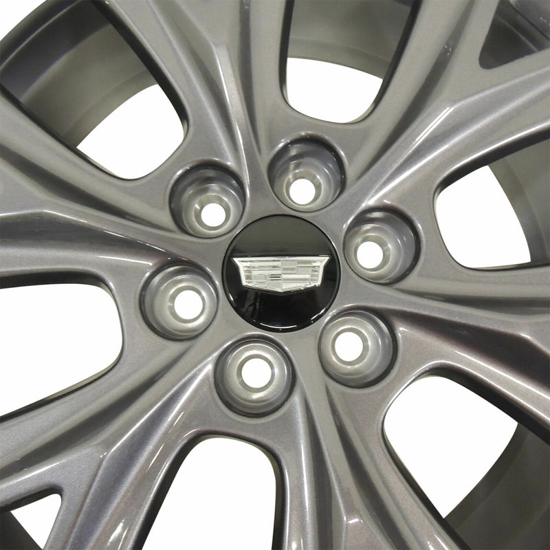 GM Accessory Wheel Set of 4 Midnight Gray Metallic With Center Cap Cadillac XT5-4