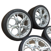 C8 Corvette Q8S Wheel and Tires 19 Front 20 Rear Michelin Alpin Tires SEE COND-3