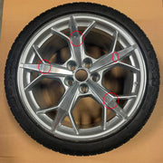 C8 Corvette Q8S Wheel and Tires 19 Front 20 Rear Michelin Alpin Tires SEE COND-8