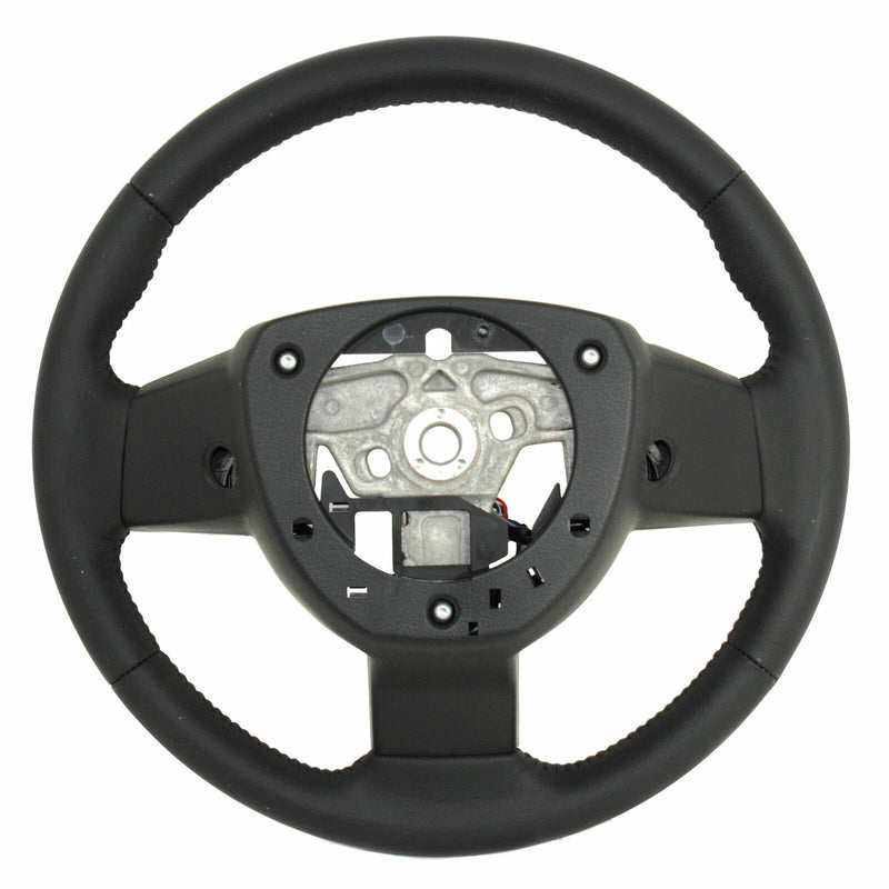 Black Leather Steering Wheel w/Switches fits 2007-09 Nissan Quest 48430-ZM80C-2