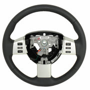 Black Leather Steering Wheel w/Switches fits 2007-09 Nissan Quest 48430-ZM80C-1
