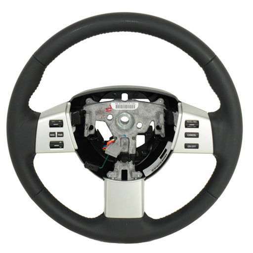 Black Leather Steering Wheel w/Switches fits 2007-09 Nissan Quest 48430-ZM80C-1
