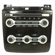 Audio/HVAC Control Panel w/Woodgrain Trim fits 2012-14 Nissan Maxima 25391-9DA0A-1