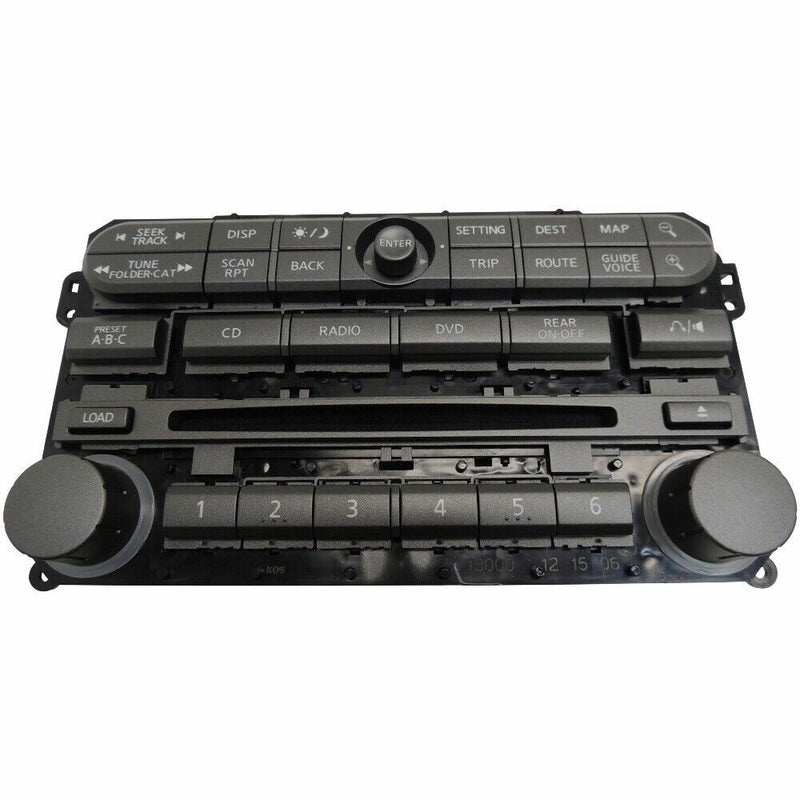 Audio/Navigation Control Panel fits 2006-08 Infiniti QX56 28098-ZJ40E-2