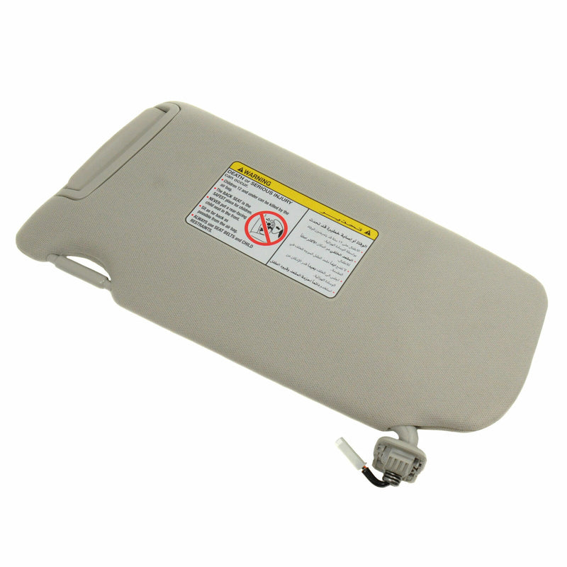 Gray Lighted Sun Visor RH Right fits 2013 Nissan Altima Sedan 96400-ZX04A-3
