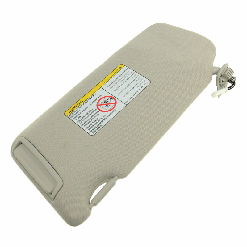 Gray Lighted Sun Visor RH Right fits 2013 Nissan Altima Sedan 96400-ZX04A-4