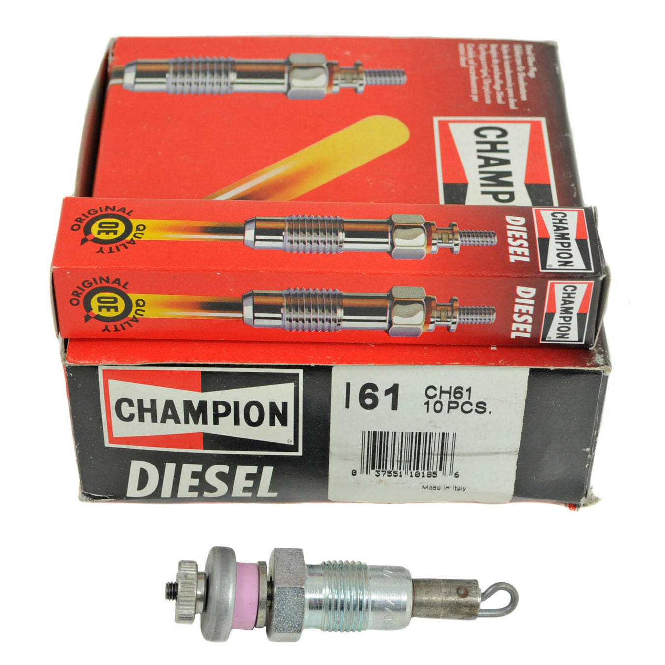 Champion Boxed Diesel Glow Plug 10 Pack Mercedes-Benz 180 200 220D CH61 161-1