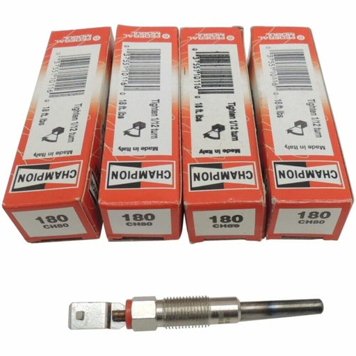 Champion Boxed Diesel Glow Plugs CH80 180 Four 4 Buick Chevy GMC Pontiac-1