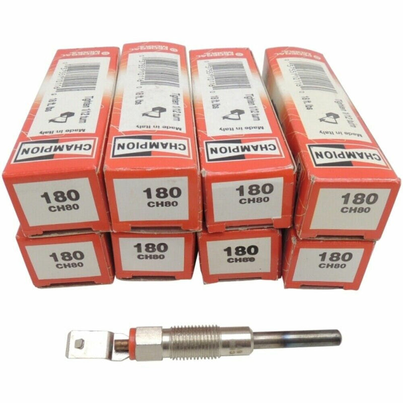 Champion Boxed Diesel Glow Plugs CH80 180 Eight 8 Buick Chevy GMC Pontiac-1