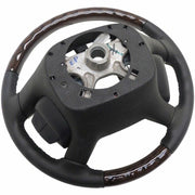 Ebony Leather & Wood Steering Wheel Assembly 2013-15 GMC Acadia Denali 22818078-4