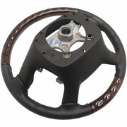 Cocoa Leather Steering Wheel Base w/Wood 2013-14 Buick Enclave 22833222-2